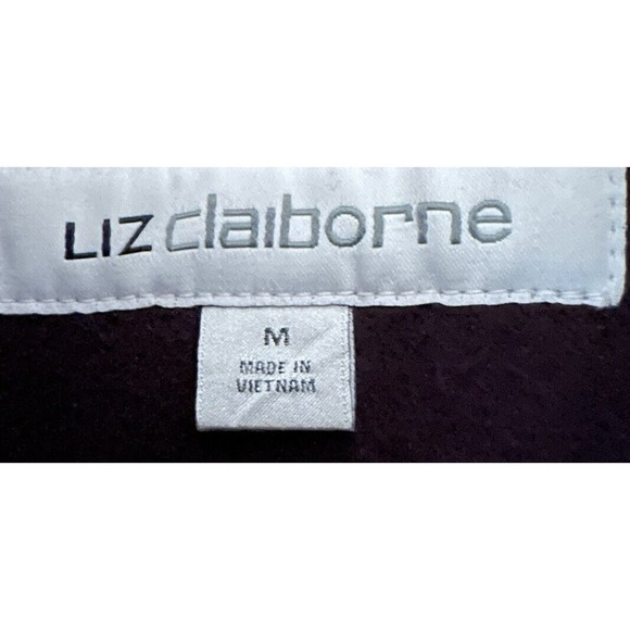 Liz Claiborne Women's Size M Dbl Breasted Pea Coat Lined Pockets Collared Jacket - Picture 5 of 8